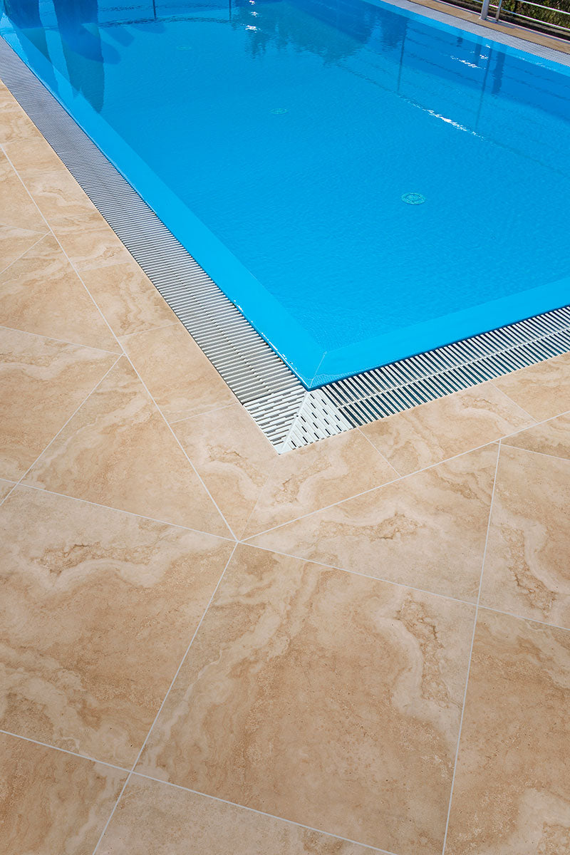 MSI Tierra Beige Matte Anti-Slip Porcelain Pavers 24"x24" - Arterra Collection