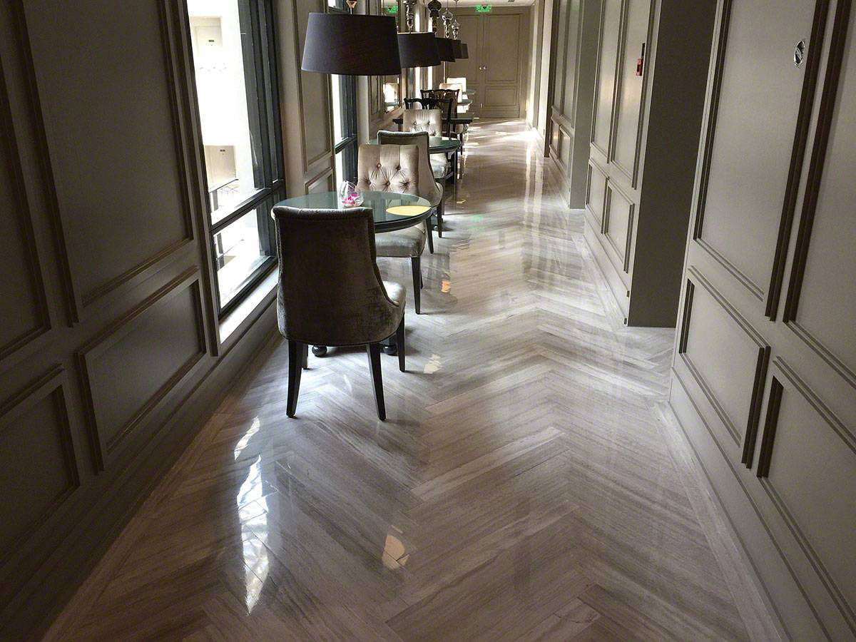 MSI White Oak Honed Marble Wall and Floor Tile 6"x24"