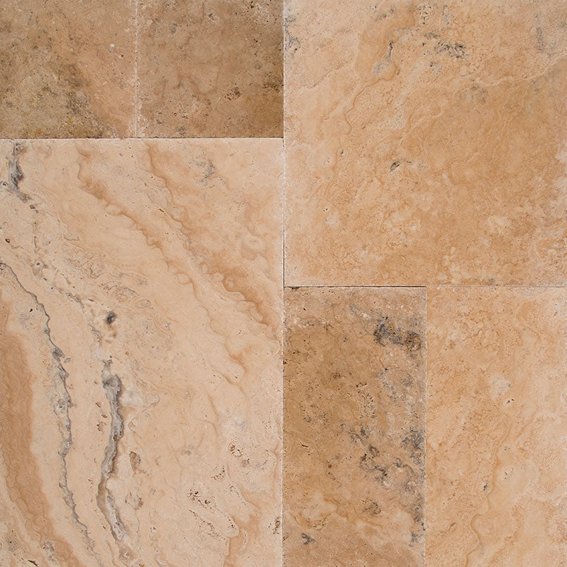 MSI Philadelphia Versailles Pattern Travertine Wall and Floor Tile