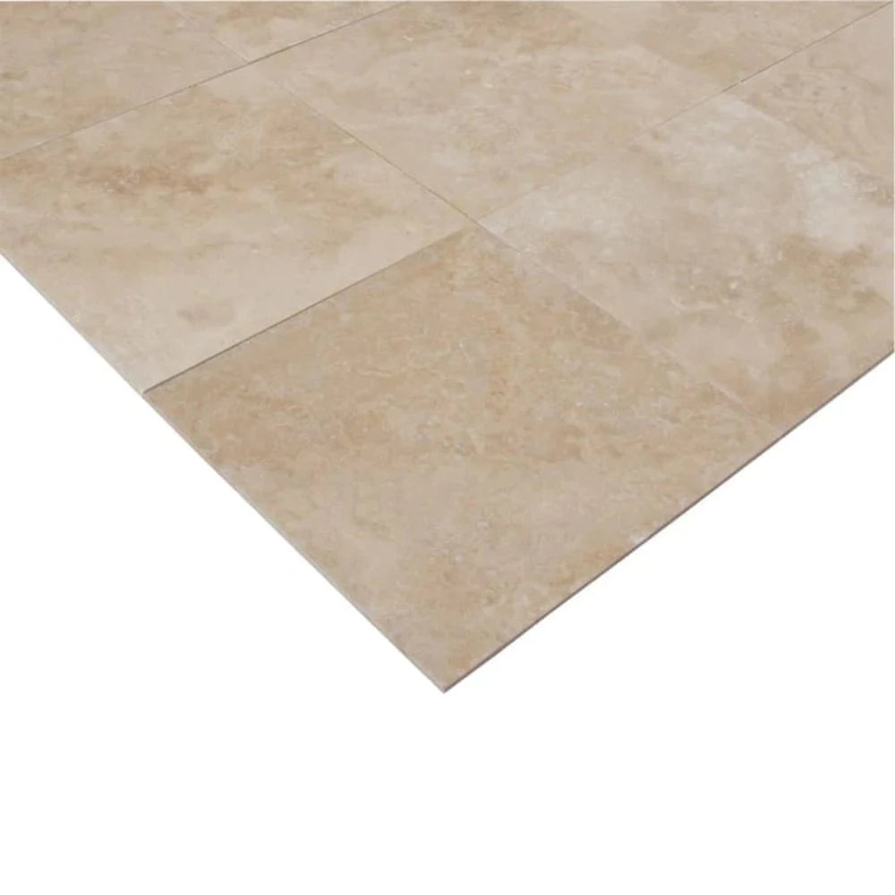 Medium Beige Premium Travertine Honed Floor and Wall Tile