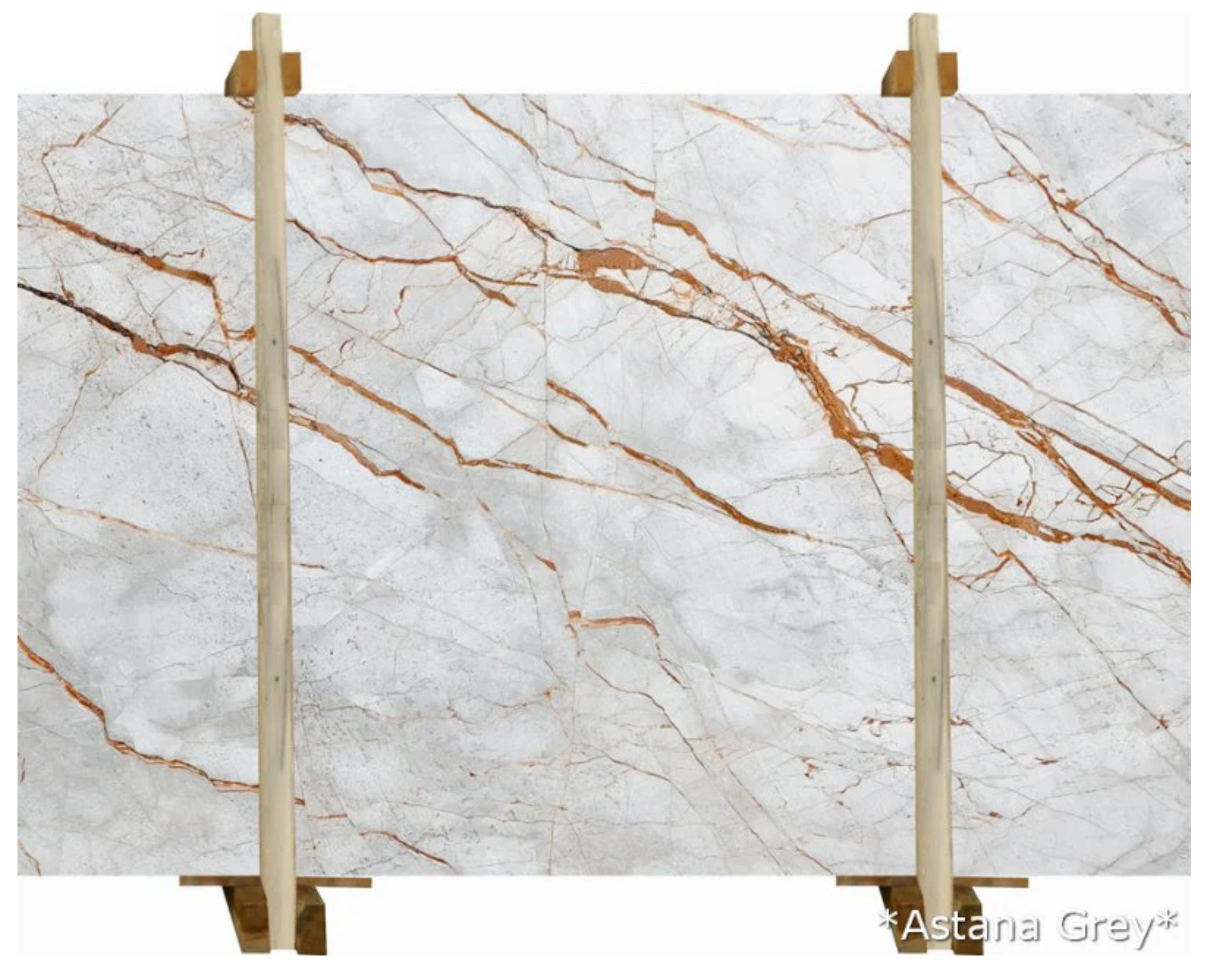Astana Gray Marble Slabs Polished - Full Truckload